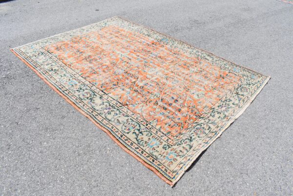 6.4 ft. x 8.7 ft. Vintage Turkish Rug TR00807 Image 3