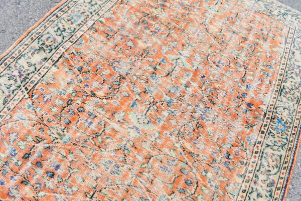 6.4 ft. x 8.7 ft. Vintage Turkish Rug TR00807 Image 5