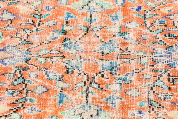 6.4 ft. x 8.7 ft. Vintage Turkish Rug TR00807 Image 6