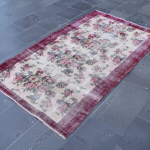 3.7 ft. x 6.6 ft. Vintage Turkish Rug TR00997 Image 1