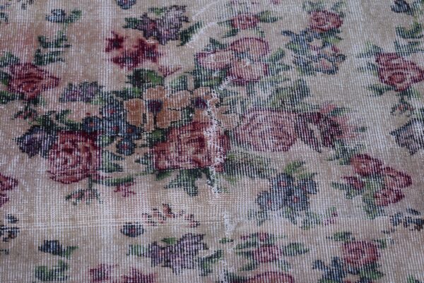3.7 ft. x 6.6 ft. Vintage Turkish Rug TR00997 Image 5