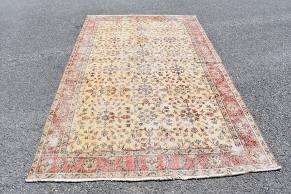 5.2 ft. x 8.7 ft. Vintage Turkish Rug TR01037 Image 2