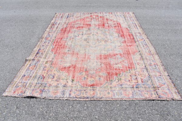 7.2 ft. x 9.8 ft. Vintage Turkish Rug TR01097 Image 2
