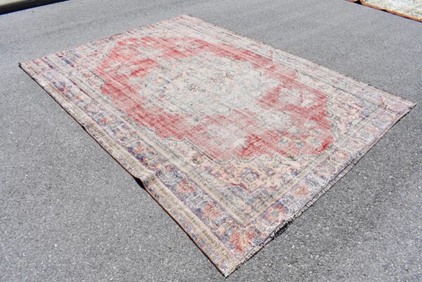 7.2 ft. x 9.8 ft. Vintage Turkish Rug TR01097 Image 3