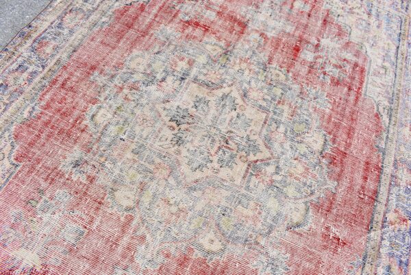 7.2 ft. x 9.8 ft. Vintage Turkish Rug TR01097 Image 4