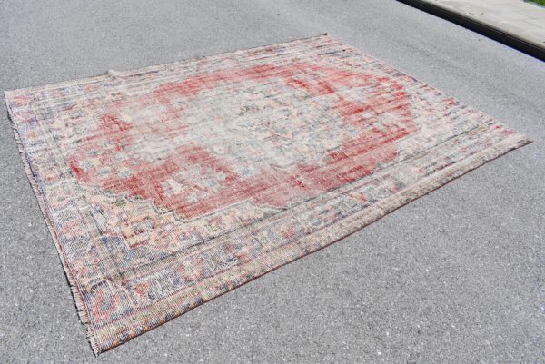 7.2 ft. x 9.8 ft. Vintage Turkish Rug TR01097 Image 1