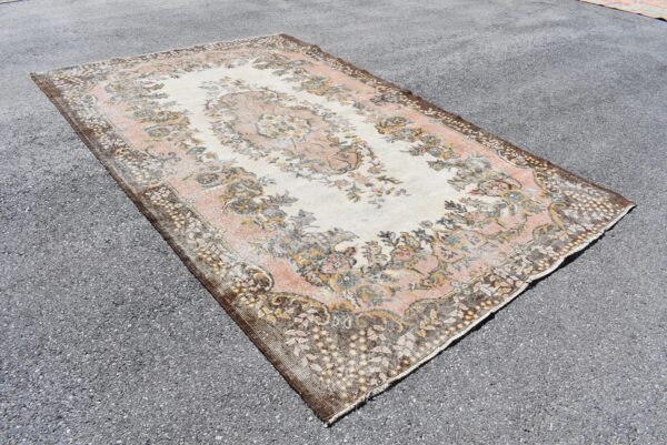 6.1 ft. x 9.8 ft. Vintage Turkish Rug TR01117 Image 3