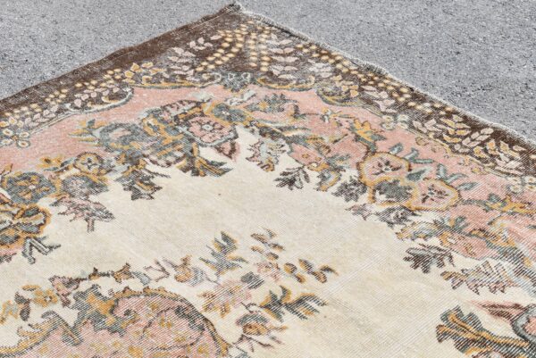 6.1 ft. x 9.8 ft. Vintage Turkish Rug TR01117 Image 4