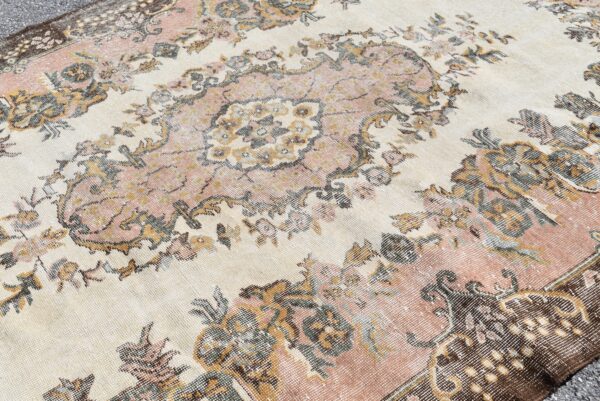 6.1 ft. x 9.8 ft. Vintage Turkish Rug TR01117 Image 5