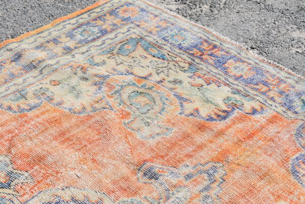 6.9 ft. x 10.1 ft. Vintage Turkish Rug TR01137 Image 4