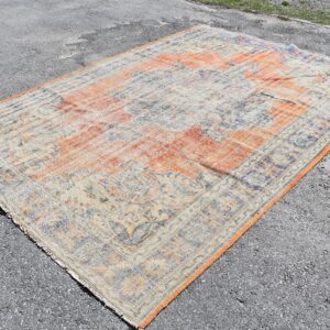 6.9 ft. x 10.1 ft. Vintage Turkish Rug TR01137 Image 1