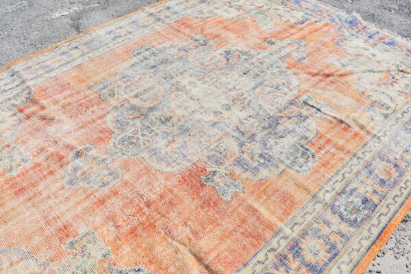 6.9 ft. x 10.1 ft. Vintage Turkish Rug TR01137 Image 5