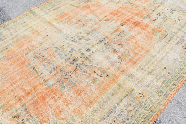 6.3 ft. x 9.5 ft. Vintage Turkish Rug TR01157 Image 5