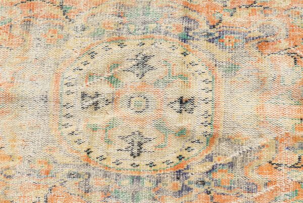 6.3 ft. x 9.5 ft. Vintage Turkish Rug TR01157 Image 6
