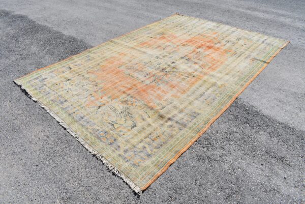 6.3 ft. x 9.5 ft. Vintage Turkish Rug TR01157 Image 1