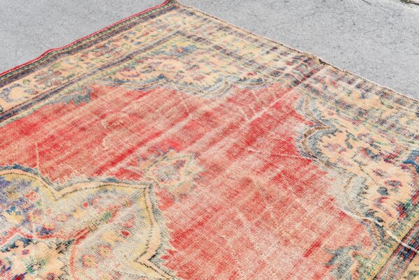 7.1 ft. x 11 ft. Vintage Turkish Rug TR01187 Image 4