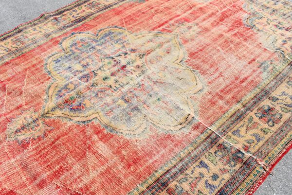 7.1 ft. x 11 ft. Vintage Turkish Rug TR01187 Image 5