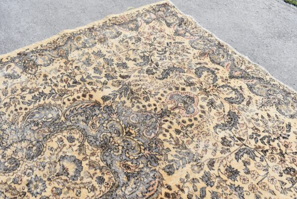 6.3 ft. x 9.3 ft. Vintage Turkish Rug TR01197 Image 4