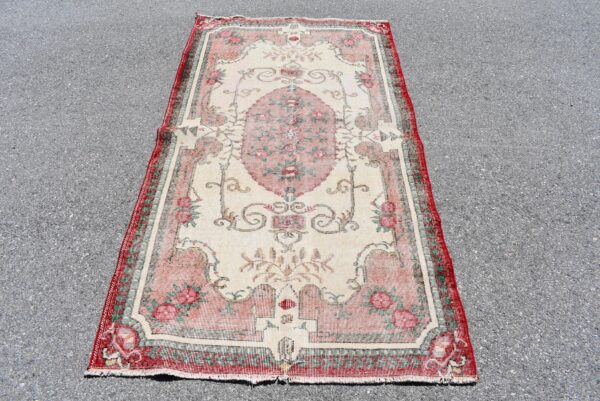 3.7 ft. x 7 ft. Vintage Turkish Rug TR01217 Image 2