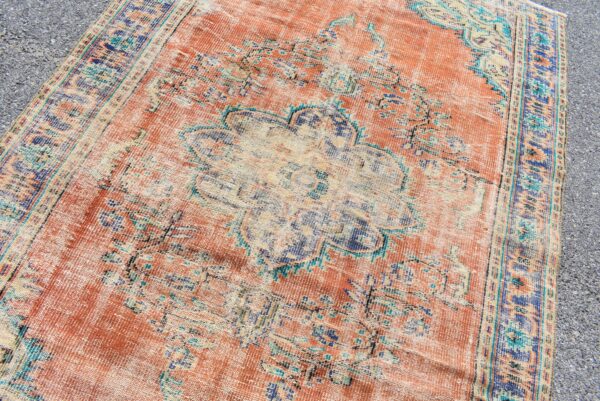 5.9 ft. x 8.5 ft. Vintage Turkish Rug TR01247 Image 5