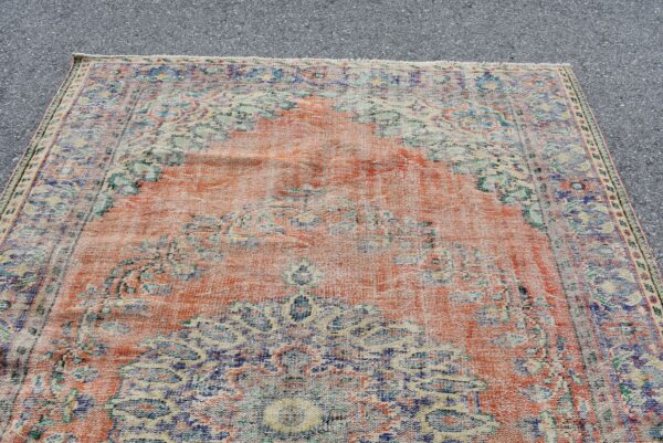 6.4 ft. x 9.6 ft. Vintage Turkish Rug TR01267 Image 4