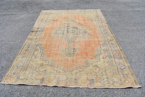 6.5 ft. x 9.2 ft. Vintage Turkish Rug TR01317 Image 2