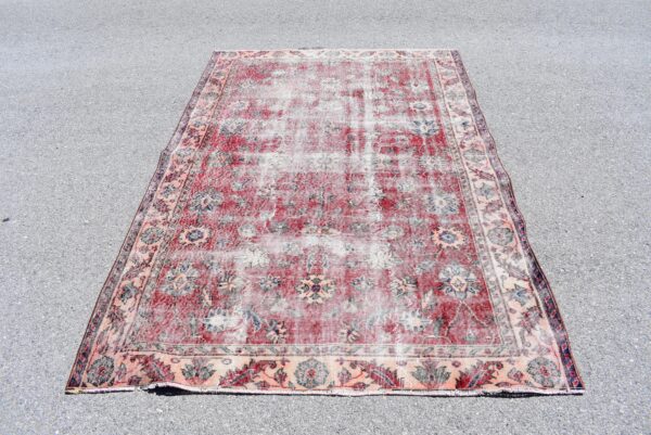 5.3 ft. x 8.1 ft. Vintage Turkish Rug TR01357 Image 2