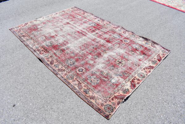 5.3 ft. x 8.1 ft. Vintage Turkish Rug TR01357 Image 3