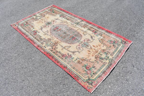 3.8 ft. x 6.9 ft. Vintage Turkish Rug TR01367 Image 3