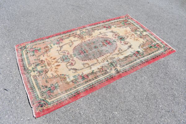 3.8 ft. x 6.9 ft. Vintage Turkish Rug TR01367 Image 1