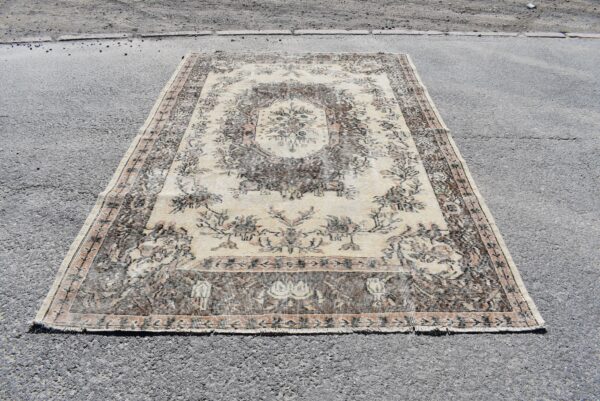 5.7 ft. x 8.9 ft. Vintage Turkish Rug TR01457 Image 2