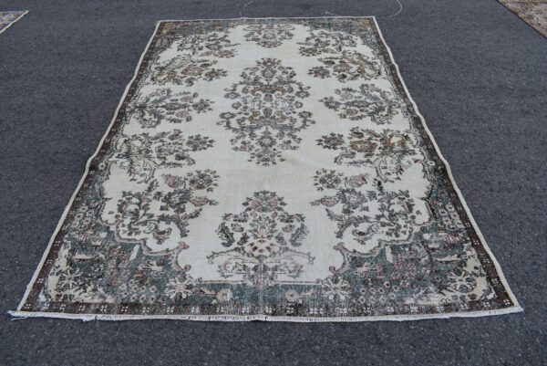 6.2 ft. x 9.9 ft. Vintage Turkish Rug TR01617 Image 3