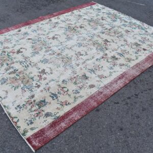 6.8 ft. x 9.2 ft. Vintage Turkish Rug TR01627 Image 1