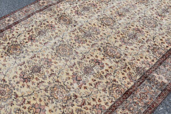 5.2 ft. x 8.7 ft. Vintage Turkish Rug TR01667 Image 5