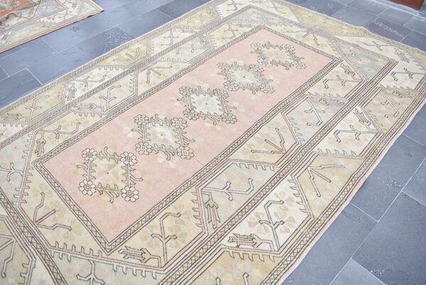 6.4 ft. x 9.6 ft. Vintage Turkish Rug TR01687 Image 4