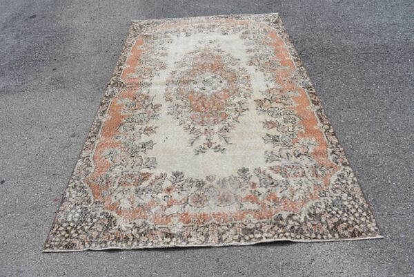 5.3 ft. x 9.4 ft. Vintage Turkish Rug TR01807 Image 3