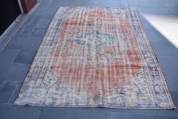 5.3 ft. x 7.7 ft. Vintage Turkish Rug TR01887 Image 2