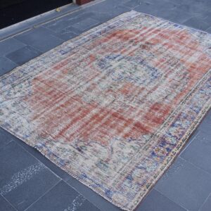 5.3 ft. x 7.7 ft. Vintage Turkish Rug TR01887 Image 1