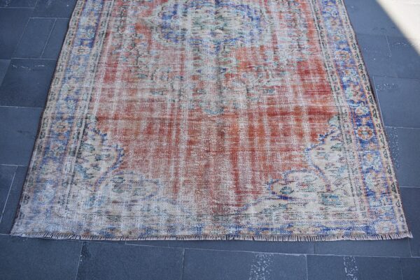 5.3 ft. x 7.7 ft. Vintage Turkish Rug TR01887 Image 6