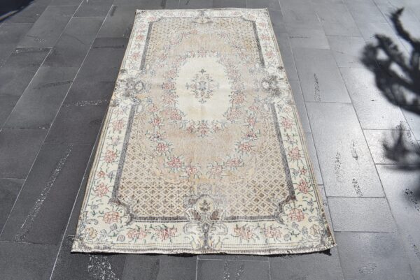 3.7 ft. x 7.1 ft. Vintage Turkish Rug TR01897 Image 2