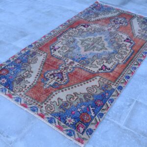 4 ft. x 7.7 ft. Vintage Turkish Rug TR01907 Image 1