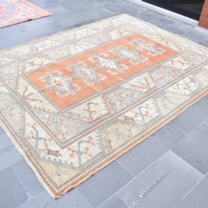 6.2 ft. x 9.8 ft. Vintage Turkish Rug TR01937 Image 1