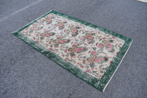 3.9 ft. x 6.8 ft. Vintage Turkish Rug TR01947 Image 2