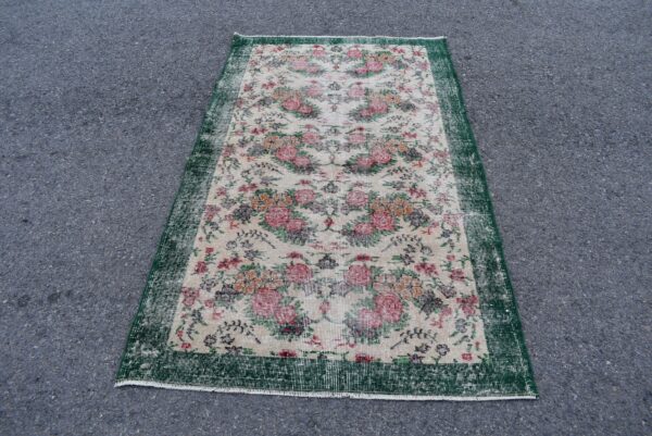 3.9 ft. x 6.8 ft. Vintage Turkish Rug TR01947 Image 3