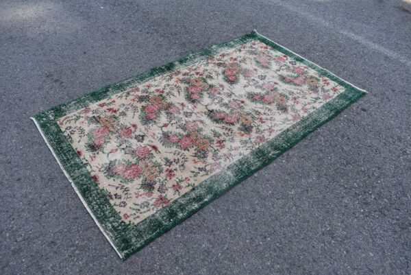 3.9 ft. x 6.8 ft. Vintage Turkish Rug TR01947 Image 1
