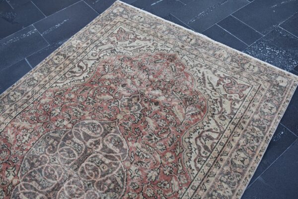 4.8 ft. x 11.4 ft. Vintage Turkish Rug TR01957 Image 5