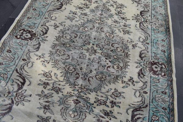 6.2 ft. x 9.6 ft. Vintage Turkish Rug TR02007 Image 2
