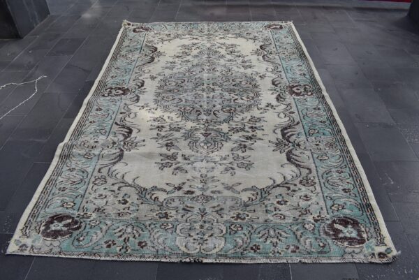6.2 ft. x 9.6 ft. Vintage Turkish Rug TR02007 Image 3