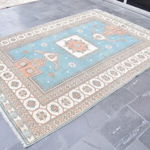 6.6 ft. x 9.2 ft. Vintage Turkish Rug TR02037 Image 1