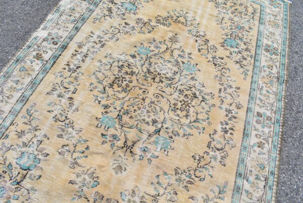 6 ft. x 9.8 ft. Vintage Turkish Rug TR02077 Image 5